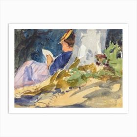 Resting, John Singer Sargent Art Print