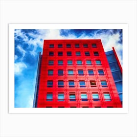 Urban Red Art Print