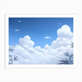 Clouds In The Sky 1 Art Print