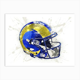 Los Angeles Rams Art Print