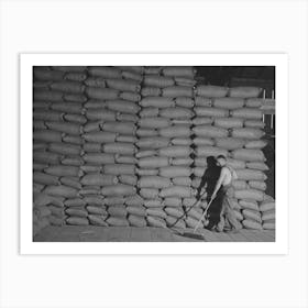 Untitled Photo, Possibly Related To Sack Warehouse For Wheat, Walla Walla County, Washington By Russell Lee Art Print