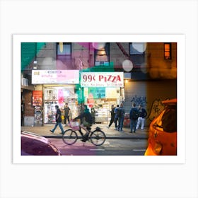 New York Pizza Art Print