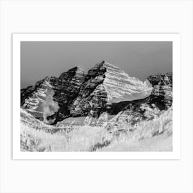 The Maroon Bells Rocky Mountains Colorado Art Print