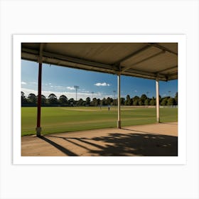 Cricket Field 1 Art Print