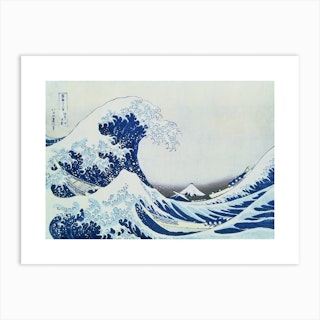 The Great Wave Off Kanagawa Art Print