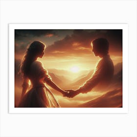 Romantic 1 Art Print