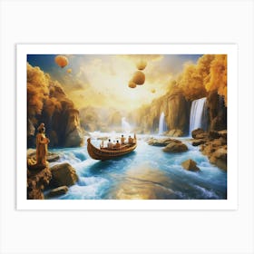 Sailing Into the Unknown Art Print