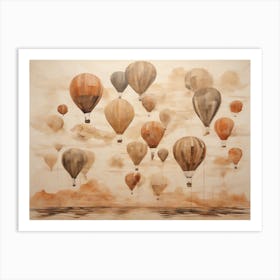 Hot Air Balloons 1 Art Print