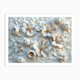 Magnolia Wall Art 1 Art Print