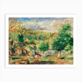 Chestnut Trees, Pont Aven (1892), Pierre Auguste Renoir Art Print