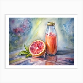 Grapefruit Juice Usa (1) Art Print