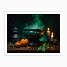 Witch'S Cauldron Art Print