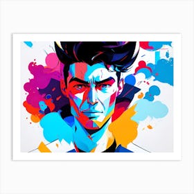 Portrait Of A Man Art Print