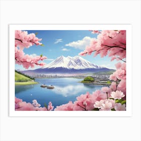 Cherry Blossoms Art Print