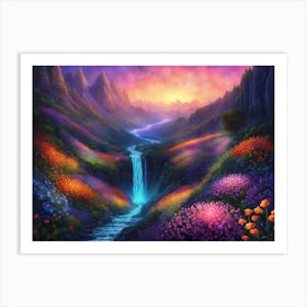 Rainbow In The Sky Art Print