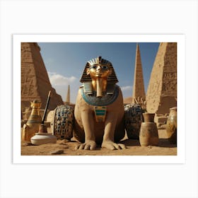 Egyptian Sphinx 1 Art Print