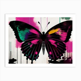 Butterfly Painting 109 Art Print