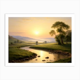 Silent Morning Art Print