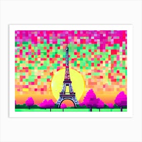 Paris Eiffel Tower Art Print