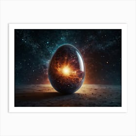 Cosmic Egg Art Print