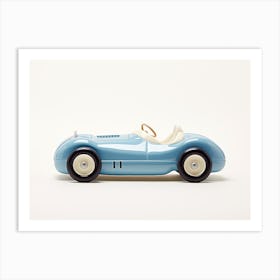 Toy Car Blue Race Car Art Print