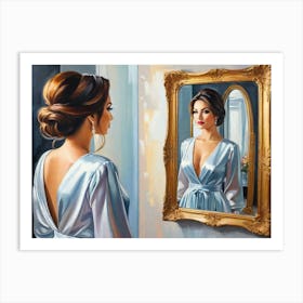 Mirror View Art Print