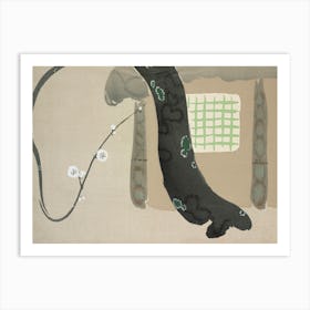 House From Momoyogusa –Flowers Of A Hundred Generations (1911), Kamisaka Sekka Art Print