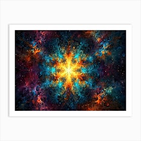 Nebula Art Print