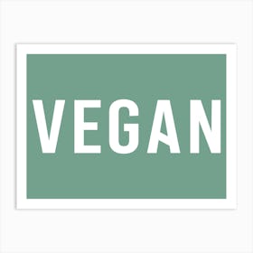 Vegan Art Print