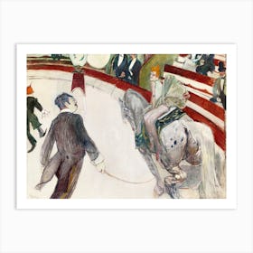 Equestrienne (At The Cirque Fernando), Henri de Toulouse-Lautrec Art Print