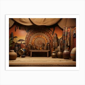 African Culture Art Print