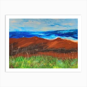 Landscape Painting Art Print