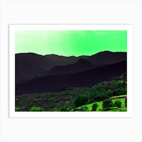 Green Mountain Landscape 20230816155915rt1pub Art Print