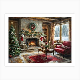 Holiday Decor 4 Art Print