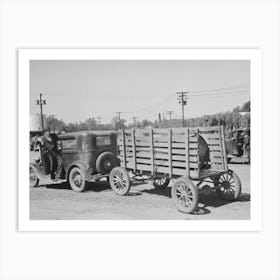 Untitled Photo, Possibly Related To Farmers Leaving Liquid Feed Loading Station, Owensboro, Kentucky By Art Print