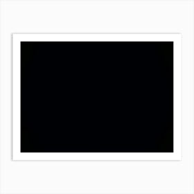 Black is everything Art Print