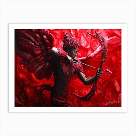 Embrace For Impact - Cupid Love 911 Art Print