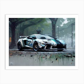 Mclaren Gt1 19 Art Print