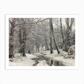 Winter'S Walk Art Print