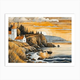 European Coastal Painting (58) Art Print
