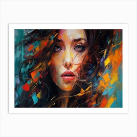 Portrait Of A Woman 16 Art Print