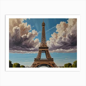 Eiffel Tower Art Print