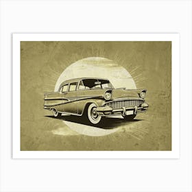 Chevrolet Bel Air Art Print