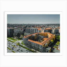 Poster Print of City skyline, Milan, Italy, Europe Art Print