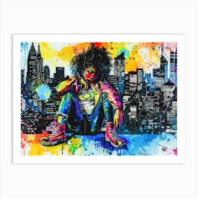 Little Miss Nobody - Urban Heritage Art Print