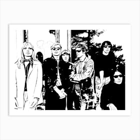 The Velvet Underground Band Music Art Print