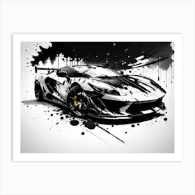 Mclaren Sports Car 4 Art Print