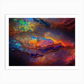 Stunning Opal ¹¹ Art Print