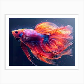 Siamese Catfish 10 Art Print