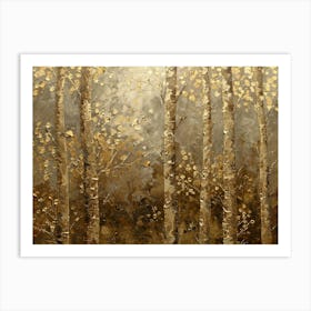 Birch Trees 30 Art Print